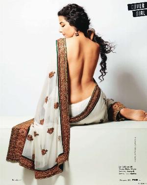 Vidya-Balan-FHM-saree-Nov-2010-7.jpg FHM Hot Bollywood Magazine Covers
